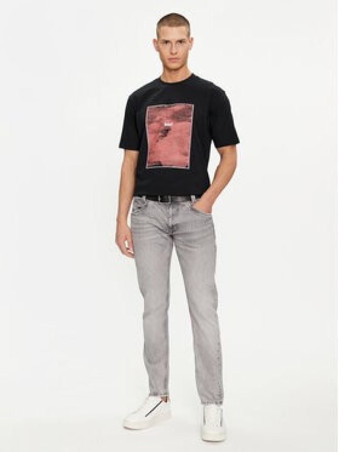 Boss T-Shirt 50518900 Czarny Relaxed Fit