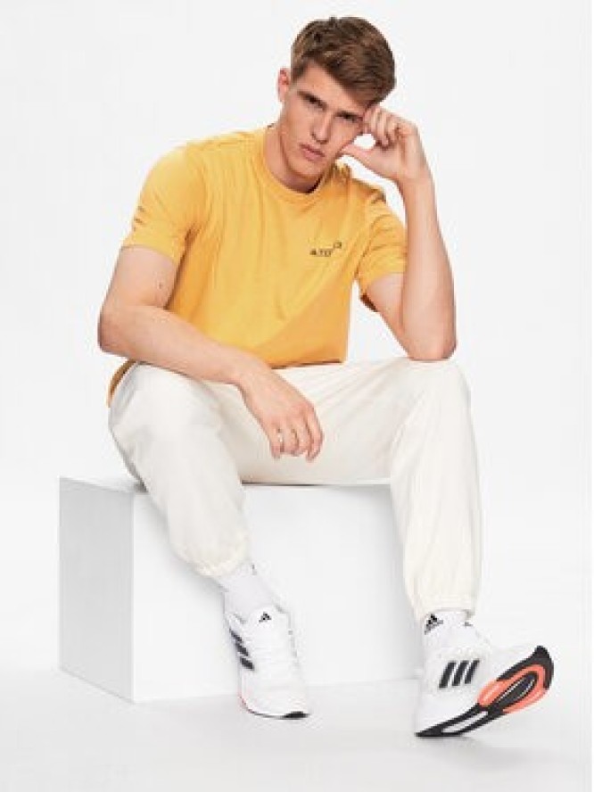 adidas T-Shirt IL2647 Żółty Regular Fit