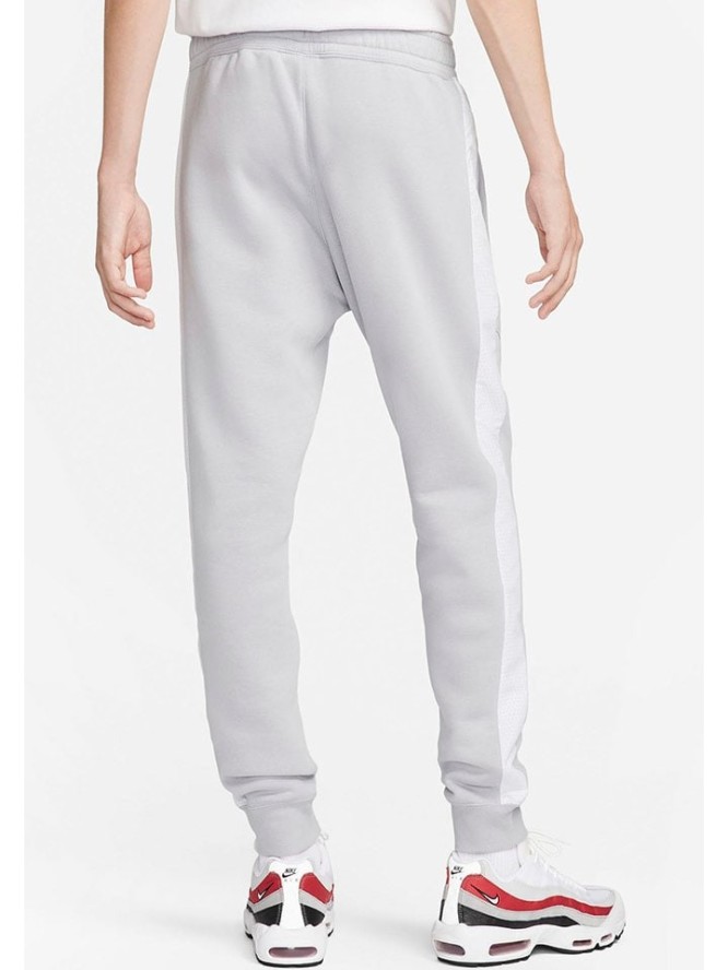 Nike Spodnie dresowe w kolorze szaro-białym rozmiar: L