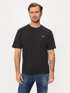 Boss T-Shirt Te Galaxy 50528221 Czarny Regular Fit