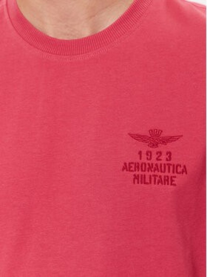 Aeronautica Militare T-Shirt 232TS2129J609 Różowy Regular Fit