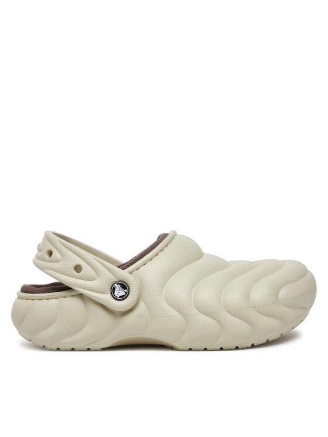 Crocs Klapki Classic Lined Overpuff Clog 210059 Beżowy