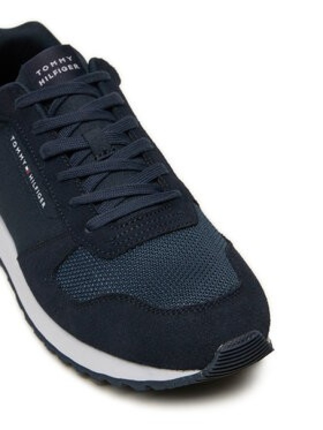 Tommy Hilfiger Sneakersy New Runner Eva Trainers FM0FM05454 Granatowy