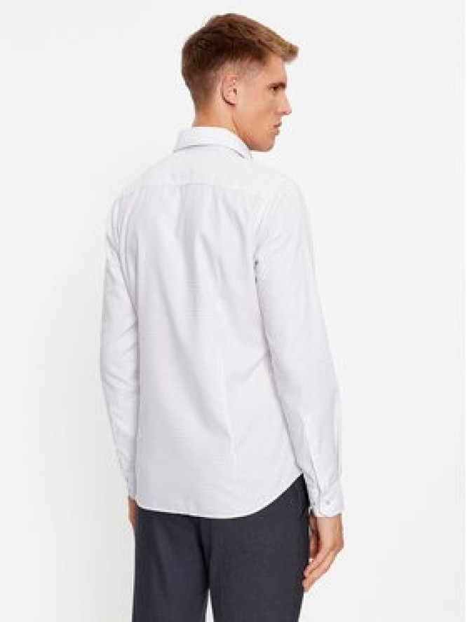 JOOP! Koszula 30038887 Biały Slim Fit