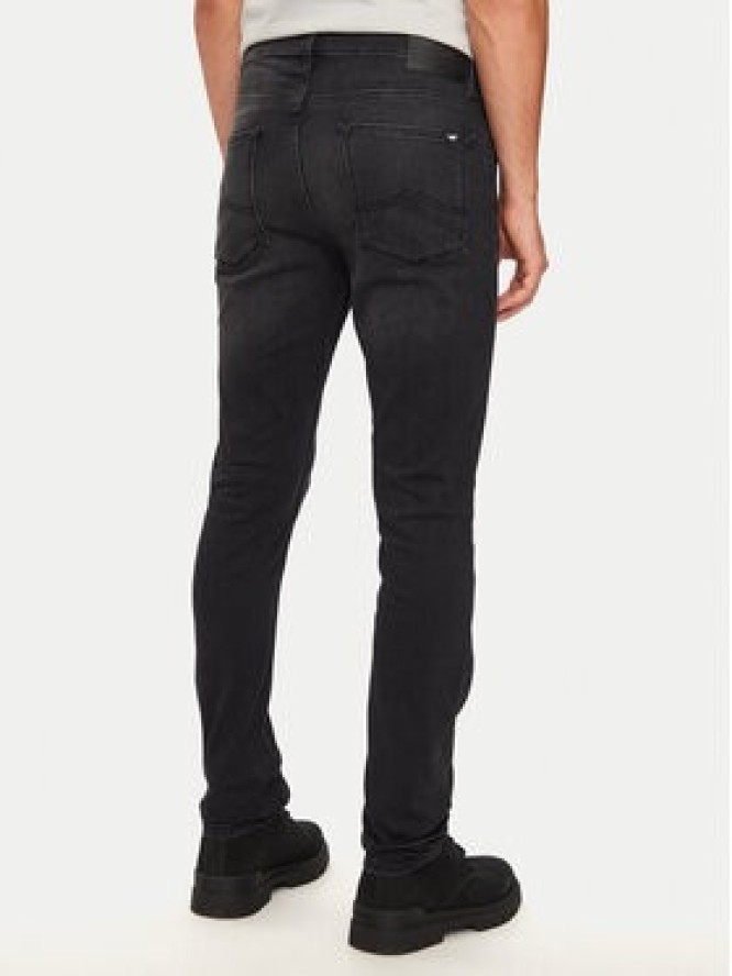 Mustang Jeansy Frisco 1015492 Czarny Skinny Fit