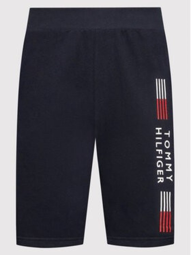 Tommy Hilfiger Szorty sportowe Track UM0UM02428 Granatowy Regular Fit