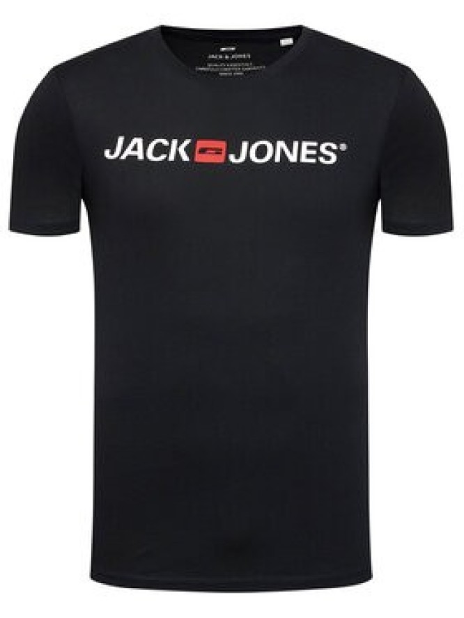 Jack&Jones T-Shirt Jjecorp Logo 12137126 Czarny Slim Fit