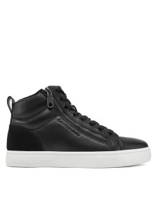 Calvin Klein Jeans Sneakersy Classic Cupsole Zip Mid In YM0YM01156 Czarny