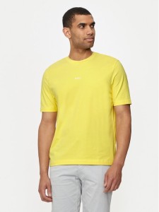 Boss T-Shirt Tchup 50473278 Żółty Relaxed Fit