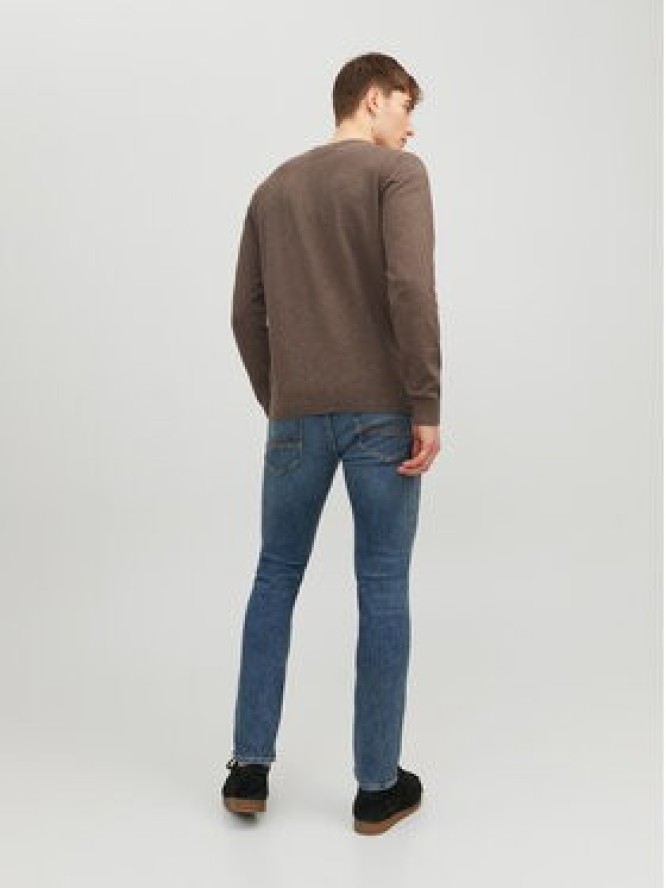 Jack&Jones Sweter Albert 12236792 Brązowy Regular Fit