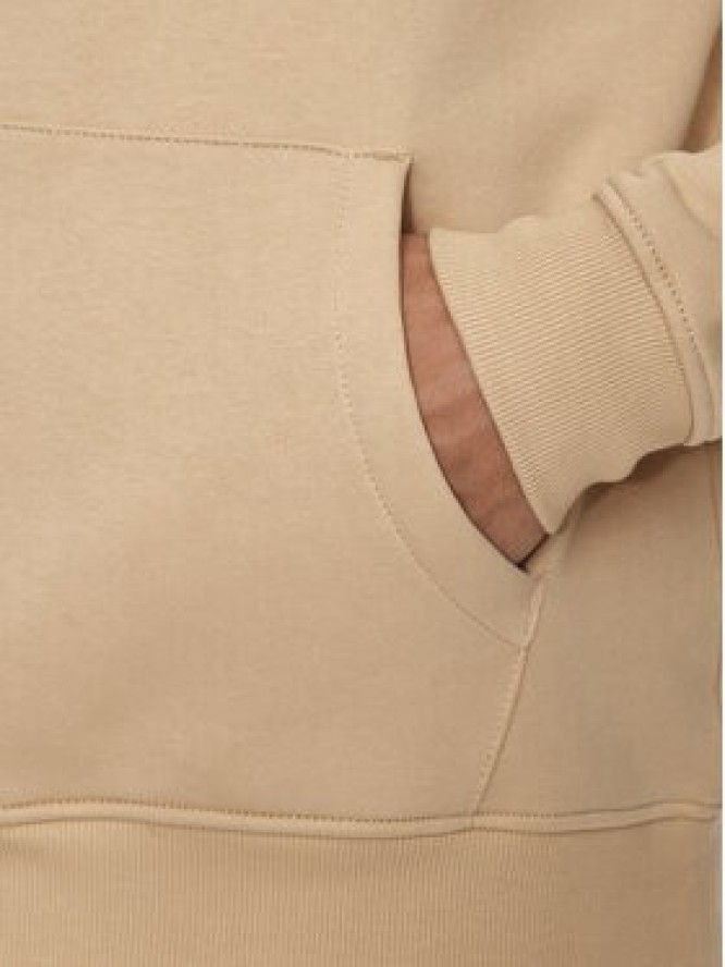 Tommy Jeans Bluza Linear Logo DM0DM17985 Beżowy Regular Fit