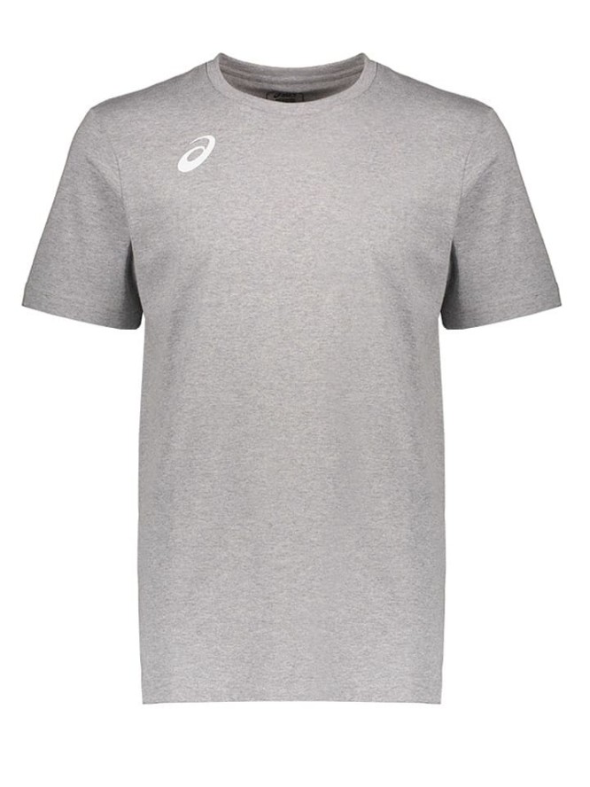 asics Koszulka "Logo Tee" w kolorze szarym rozmiar: M