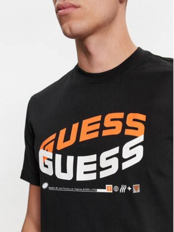 Guess T-Shirt Z4RI03 I3Z14 Czarny Regular Fit