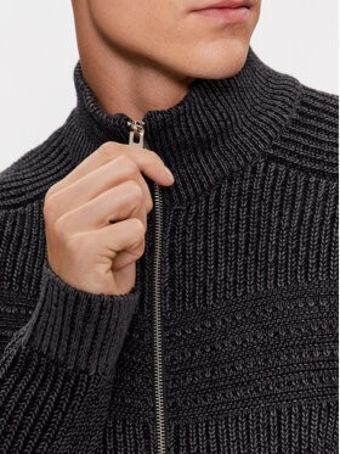 Jack&Jones Sweter 12236323 Czarny Regular Fit