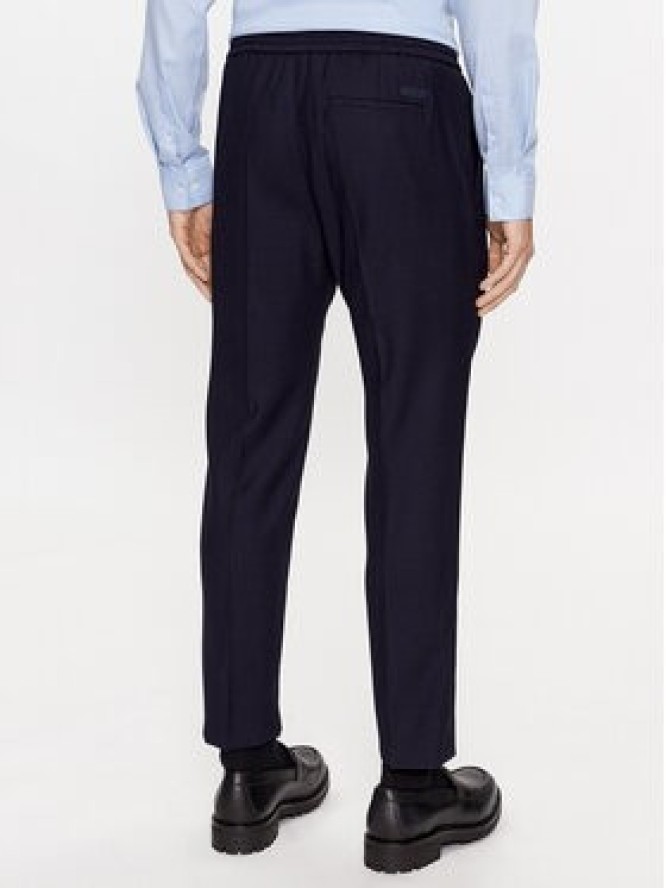 Calvin Klein Spodnie materiałowe K10K109956 Granatowy Regular Fit