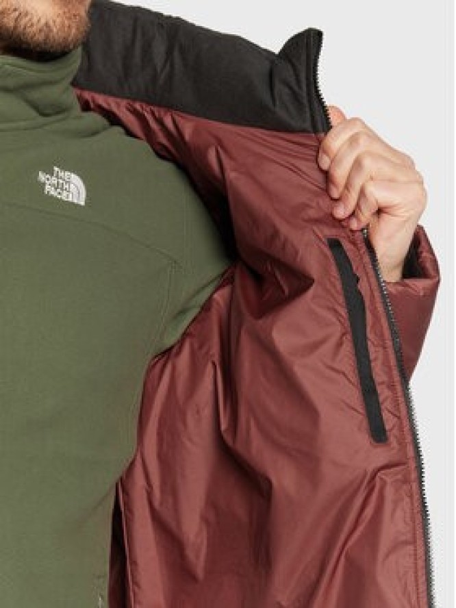 The North Face Kurtka puchowa Saikuru NF0A2VEZ Bordowy Regular Fit