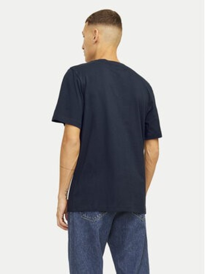 Jack&Jones T-Shirt Alvis 12256803 Granatowy Standard Fit