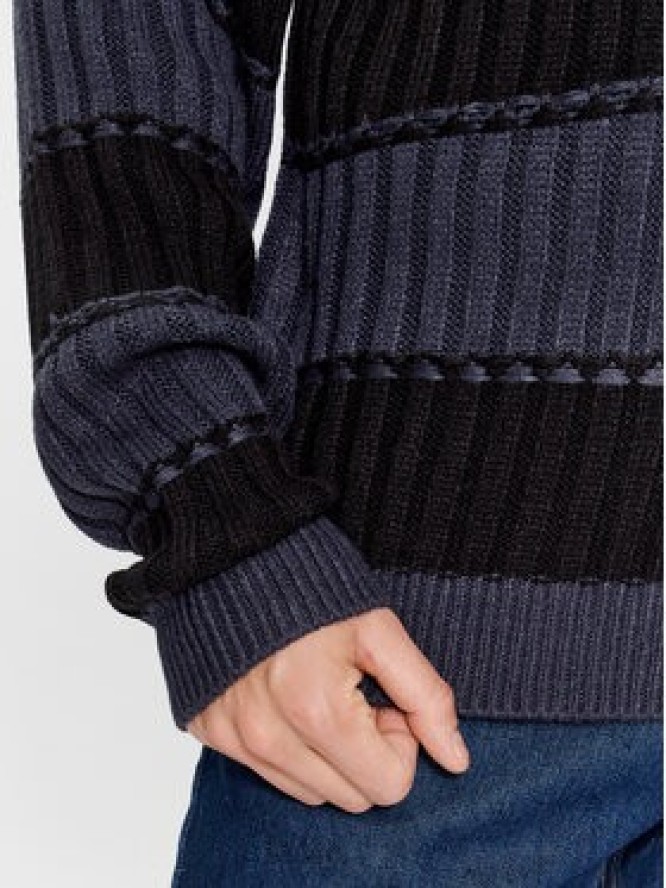 Jack&Jones Sweter 12241846 Granatowy Regular Fit