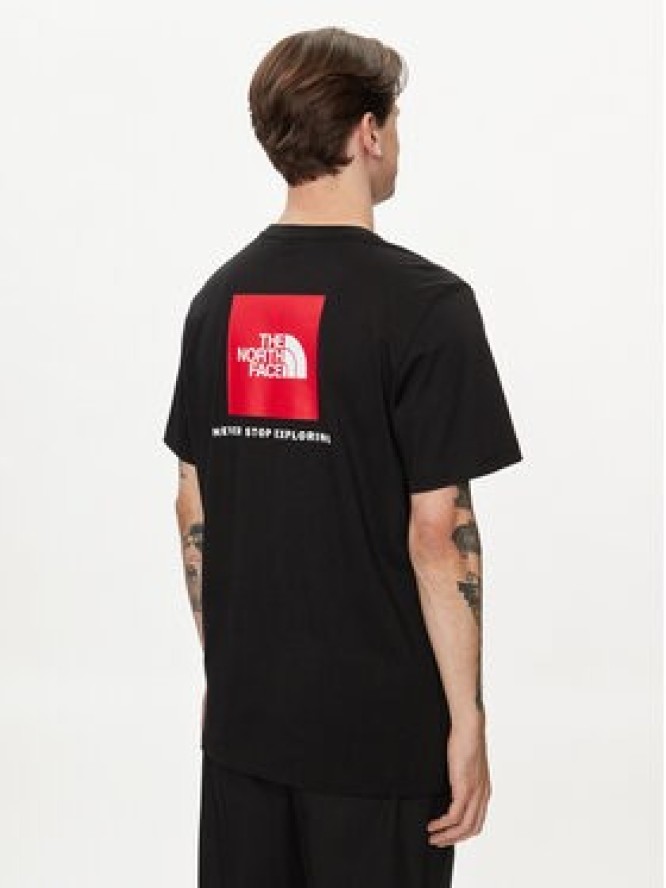 The North Face T-Shirt Redbox NF0A87NP Czarny Regular Fit