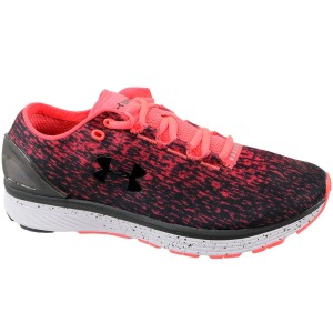 Buty do biegania męskie Under Armour UA Charged Bandit 3 Ombre czarne,czerwone