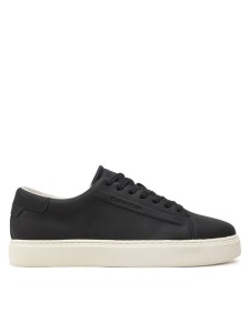 Calvin Klein Sneakersy Low Top Lace Up Lth HM0HM01516 Czarny