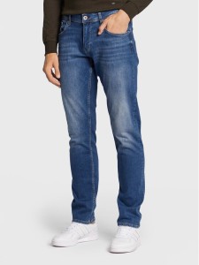 Petrol Industries Jeansy Russell 0012 Niebieski Tapered Fit