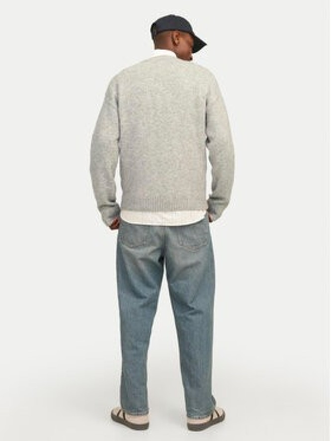 Jack&Jones Sweter Rollie 12215468 Szary Relaxed Fit