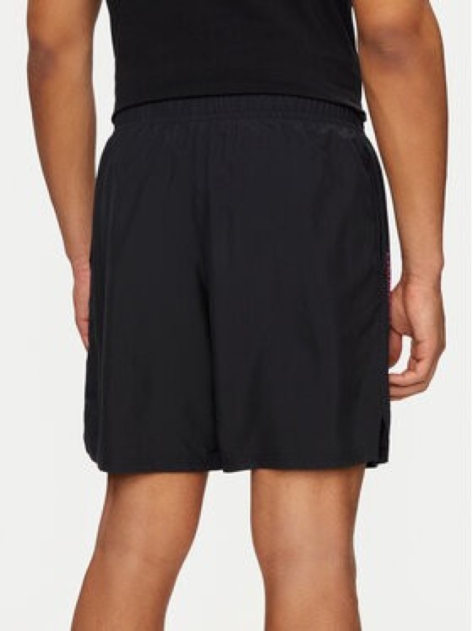 Under Armour Szorty sportowe Ua Woven Wdmk Shorts 1383356-003 Czarny Loose Fit