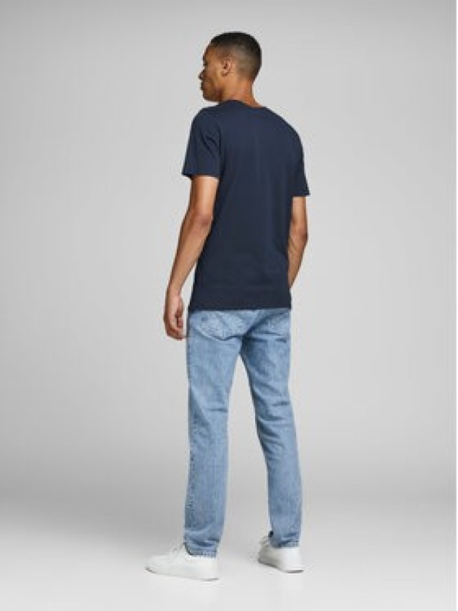 Jack&Jones T-Shirt Corp 12151955 Granatowy Slim Fit