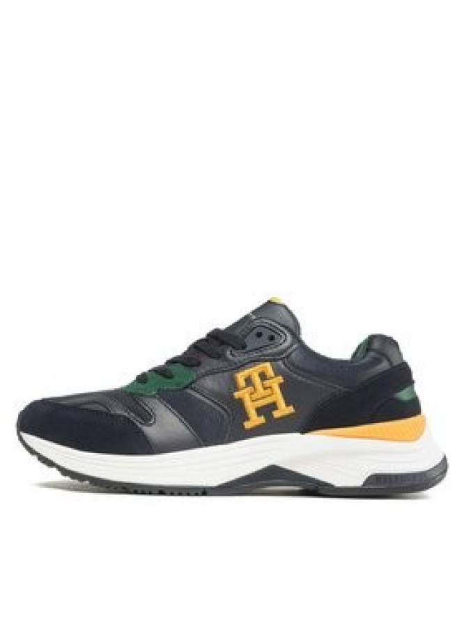 Tommy Hilfiger Sneakersy Modern Prep Mix Wl Blackwatch FM0FM04415 Granatowy