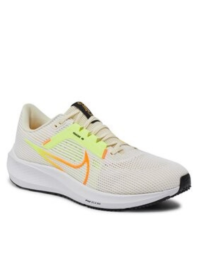 Nike Buty do biegania Air Zoom Pegasus 40 DV3853-101 Beżowy