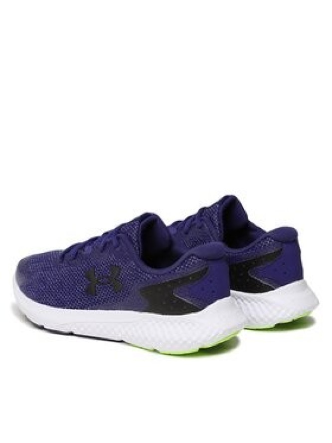 Under Armour Buty do biegania UA Charged Rogue 3 Knit 3026140-500 Granatowy