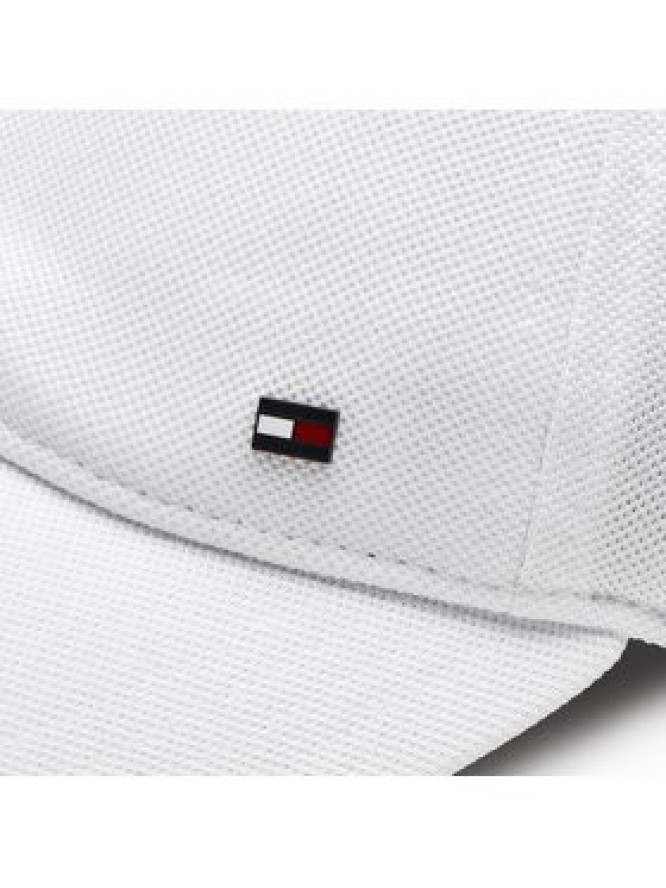 Tommy Hilfiger Czapka z daszkiem 1985 Pique Soft 6 Panel Cap AM0AM12150 Biały