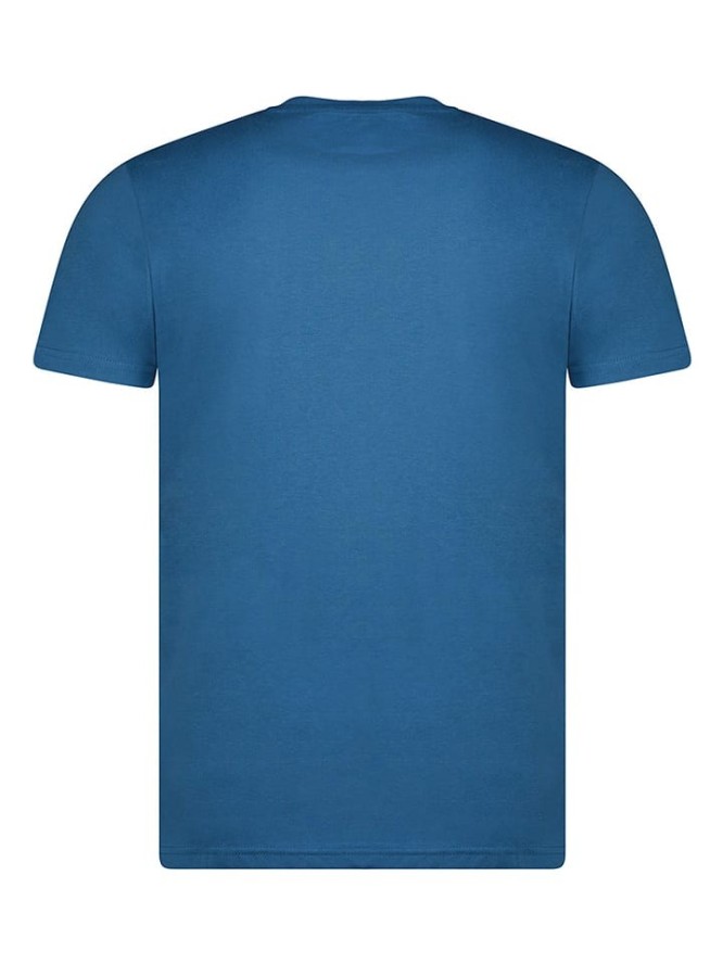 Geographical Norway Koszulka "Jacky" w kolorze niebieskim rozmiar: S