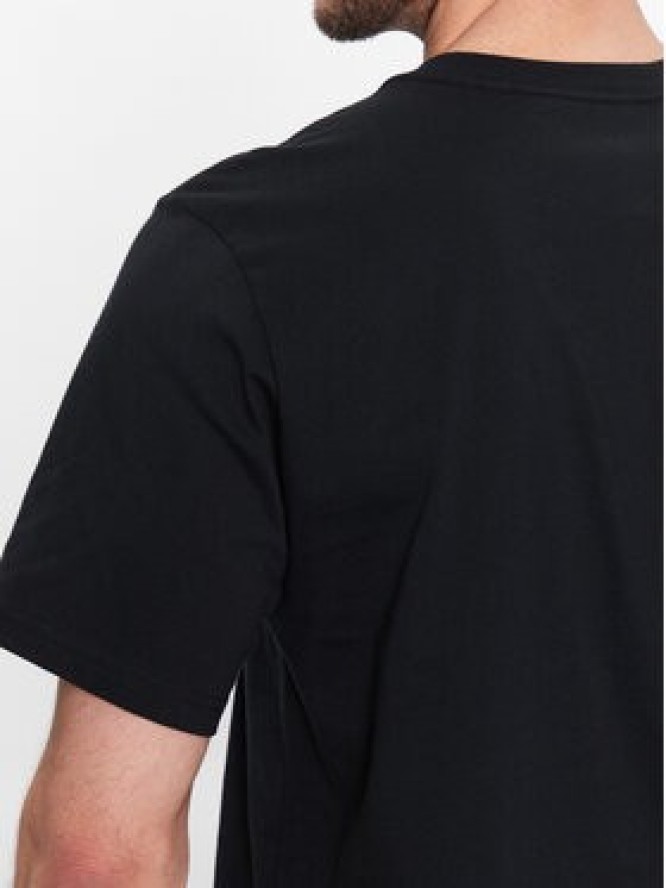 Converse T-Shirt Layres Of Earth 10024590-A02 Czarny Standard Fit