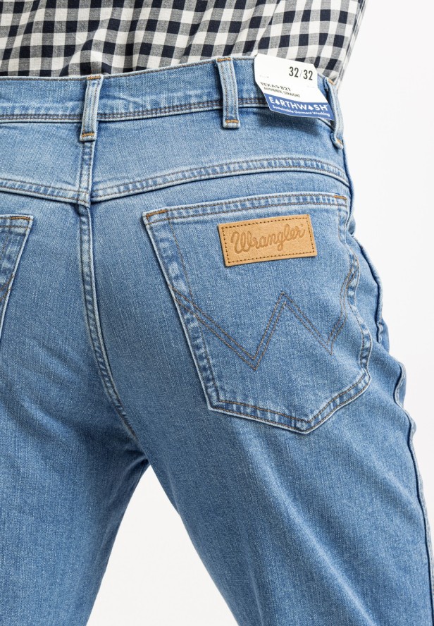 WRANGLER TEXAS MĘSKIE SPODNIE JEANSOWE JEANSY DŻINSY FRIDAY ROCK W121HR47E