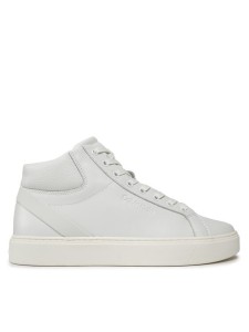 Calvin Klein Sneakersy High Top Lace Up Archive Stripe HM0HM01291 Biały