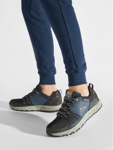 Skechers Półbuty Escape Plan 51591/NVOR Granatowy