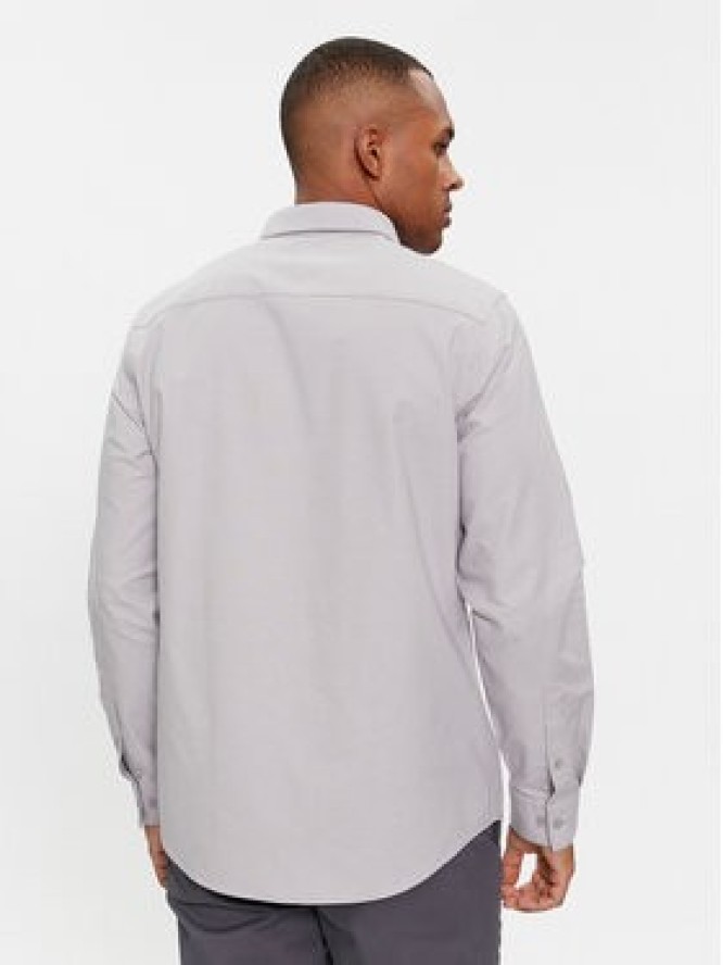 Calvin Klein Koszula Oxford K10K112155 Szary Regular Fit