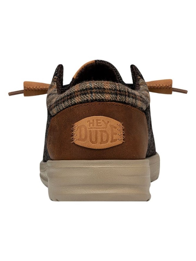 Hey Dude Slippersy "Wally Grip Wool" w kolorze brązowym rozmiar: 44