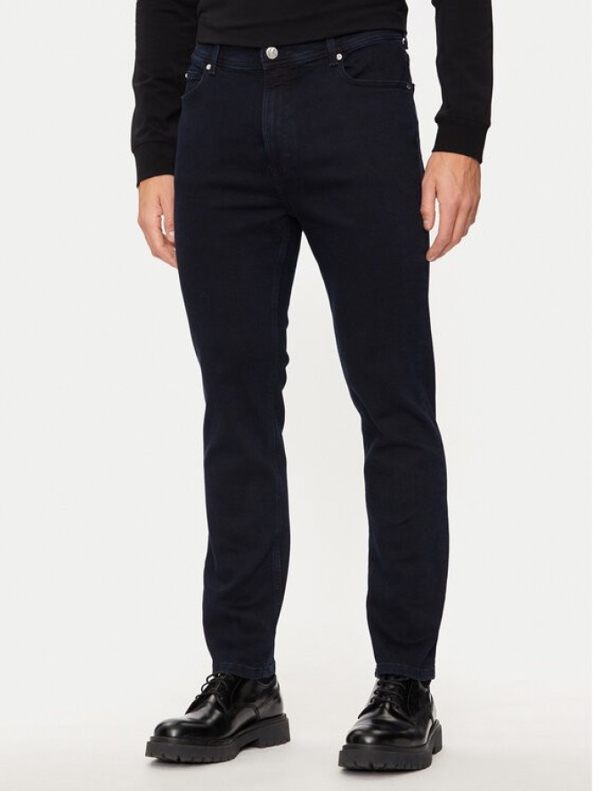 KARL LAGERFELD Jeansy 265860 544830 Niebieski Tapered Fit