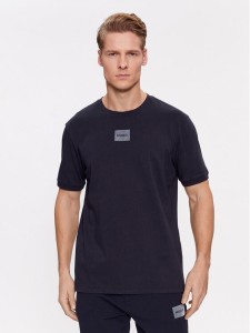 Hugo T-Shirt Diragolino_V 50501005 Granatowy Regular Fit