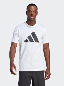 adidas T-Shirt Train Essentials Feelready Logo Training IM4373 Biały Regular Fit