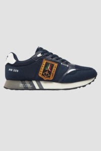 AERONAUTICA MILITARE Granatowe sneakersy Frecce Tricolori