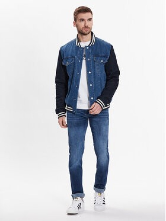 Pepe Jeans Kurtka jeansowa Unity PM402714 Niebieski Regular Fit