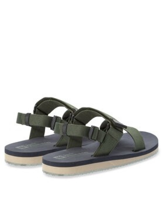 Jack Wolfskin Sandały Urban Entdeckung Belt Sandal 4056711 Zielony