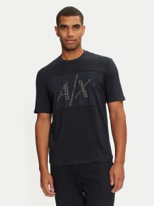 Armani Exchange T-Shirt 6DZTJD ZJBYZ 1510 Granatowy Regular Fit