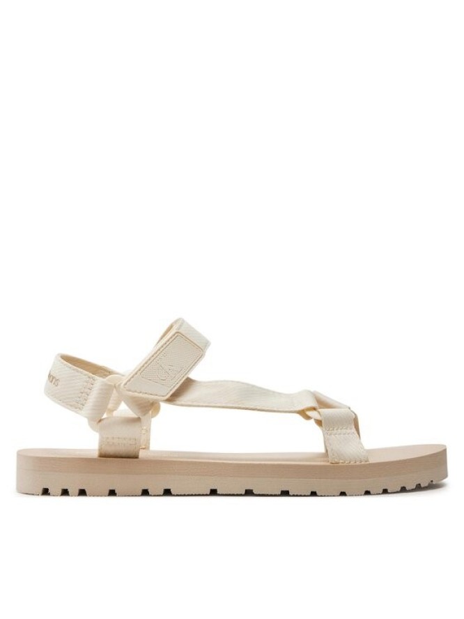 Calvin Klein Jeans Sandały Sandal Velcro Rp In Btw YM0YM00944 Écru