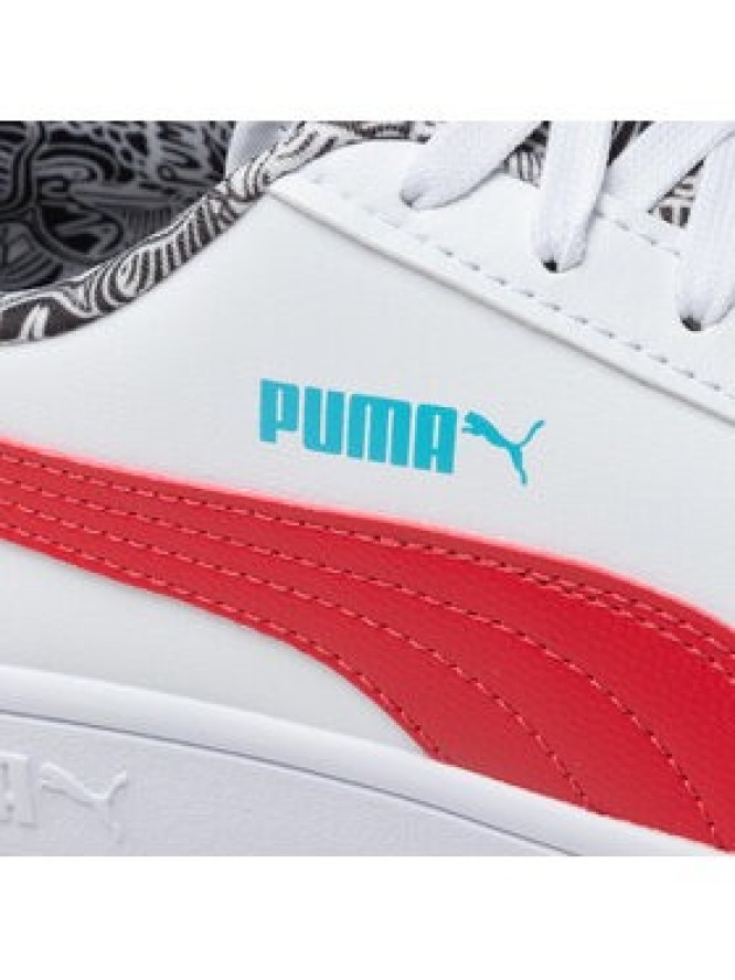 Puma Sneakersy Smash V2 Me Happy 386396 01 Biały