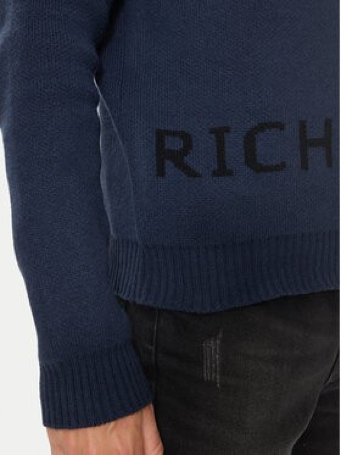 Richmond X Golf Bodo UMA24107LU Granatowy Regular Fit